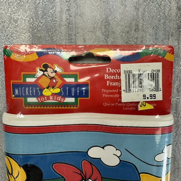 Mickey & Friends At Home Wallpaper Border Disney NOS 4.5m x 17.5 cms (15' x 7") - Picture 2 of 6